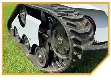 CE-gecertificeerde afstandsbediening lithiumbatterij grasmaaierrobot Stil en milieuvriendelijk voor tuinen en boerderijen