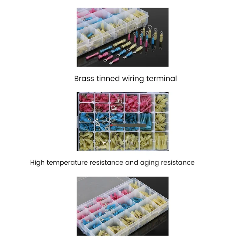 ABGR-480PC ختم موصلات بعقب الكهربائية لحام البحرية الصف الحرارة يتقلص موصلات الأسلاك لسيارة بحرية شاحنة سلك مشترك