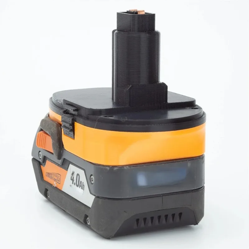 Imagem -03 - Adaptador de Bateria para Dewalt Xrp Ferramentas sem Fio Funciona com Bateria Ridgid Aeg 18v Não Inclui Ferramentas e Bateria