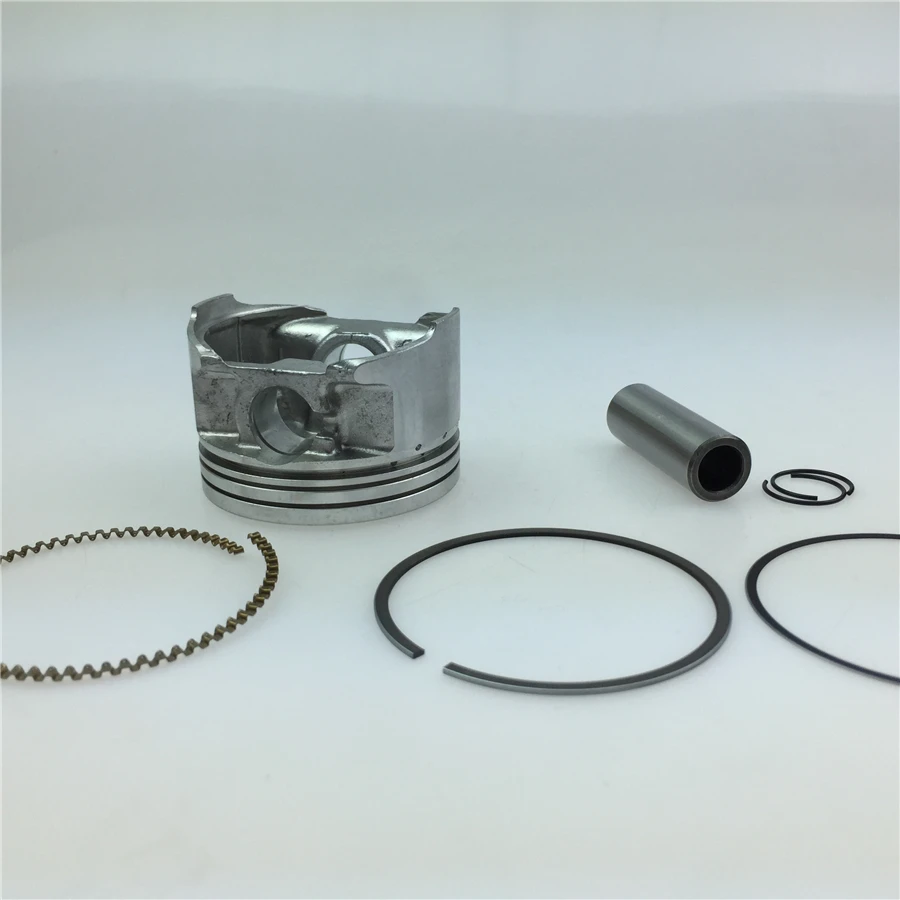 For RSZ Clever 100 Motorcycle Modified Cylinder Piston Ring Group 58.5mm Piston (15mm Pin)