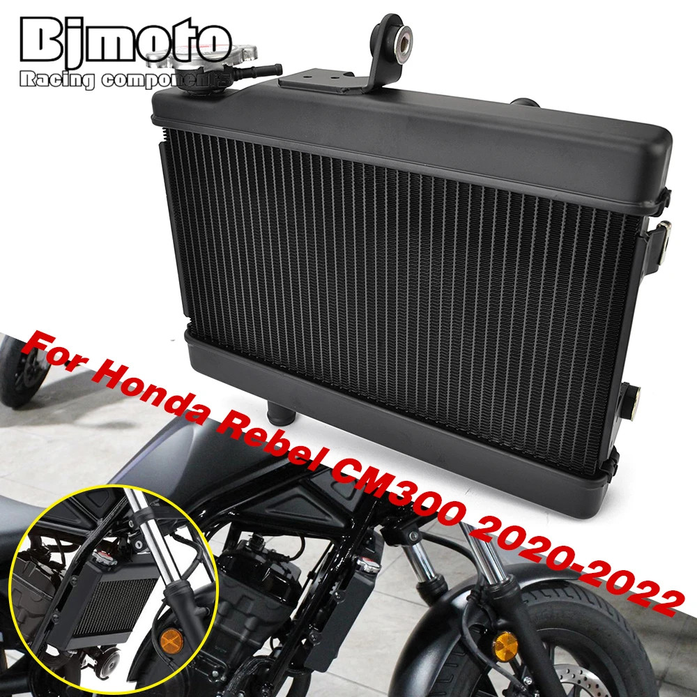 

Motorcycle Radiator Cooler Cooling Water Tank For Honda Rebel CMX300 CM300 CM CMX 300 Rebel300 2020 2021 2022 2023