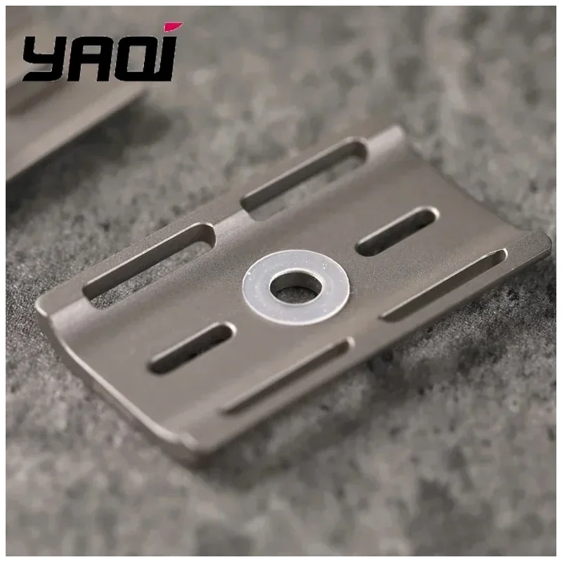 YAQI Men Safety Razor Ghost Titanium Light Weight Beard Shaver Collectibles Christmas Gift Boyfriend Mens Gift