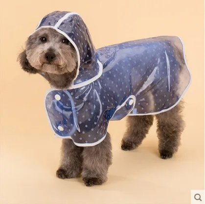 

Pet Dog Cat Rain Transparent Cat Dog Style Pet Dog Clothing