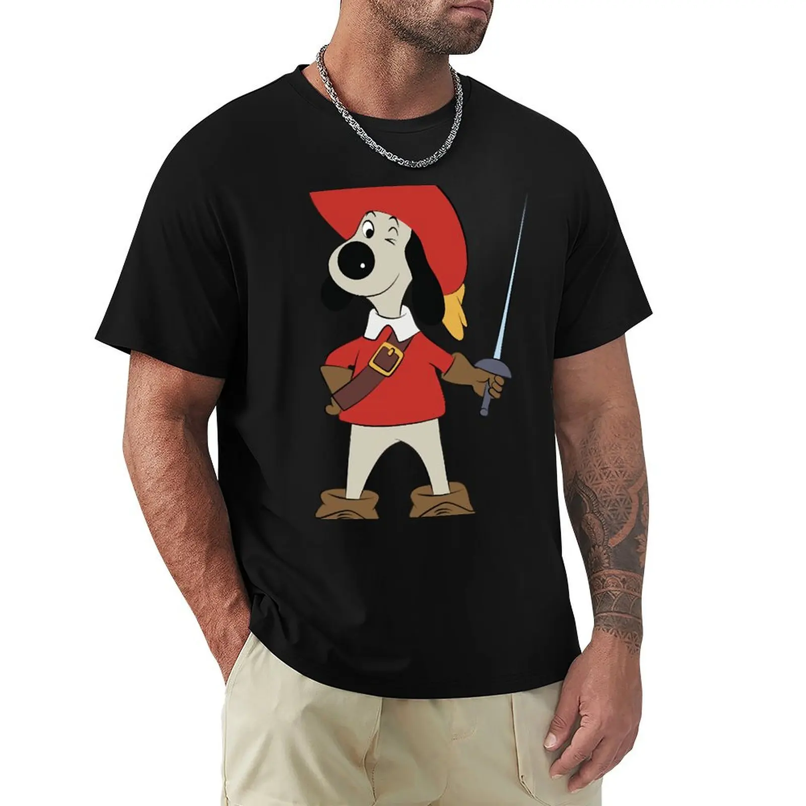 Dogtanian D'Artacan T-Shirt Plus Size Quick Dry Sports Tee