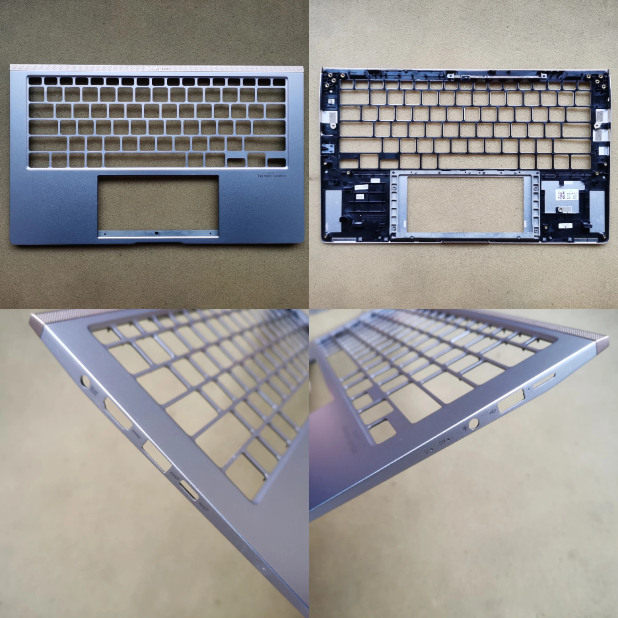 

New laptop for Asus ZenBook UX434 UX434FL UX434FA UX434FN UX434FAW UM433D U4600F upper case palmrest /bottom case cover