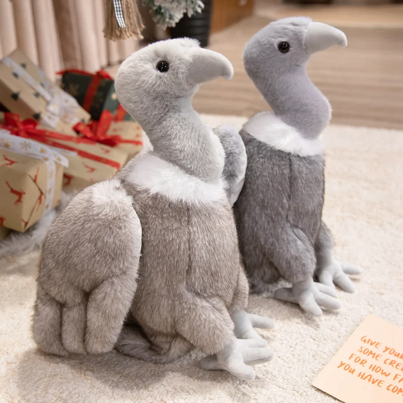 

Vulture Plush Toys Simulated Bird Stuffed Doll Toys Hobbies Collection Home Decor Toys Kids Dolls Birthday Surprise Gifts