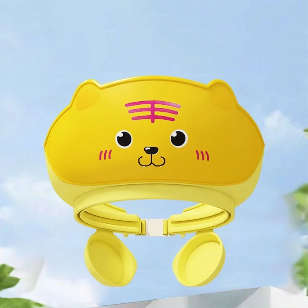 

Lovely Cute Animal Shape Baby Shower Cap Adjustable Eye Ear Protection Baby Shampoo Cap Soft Waterproof Children's Bath Cap For