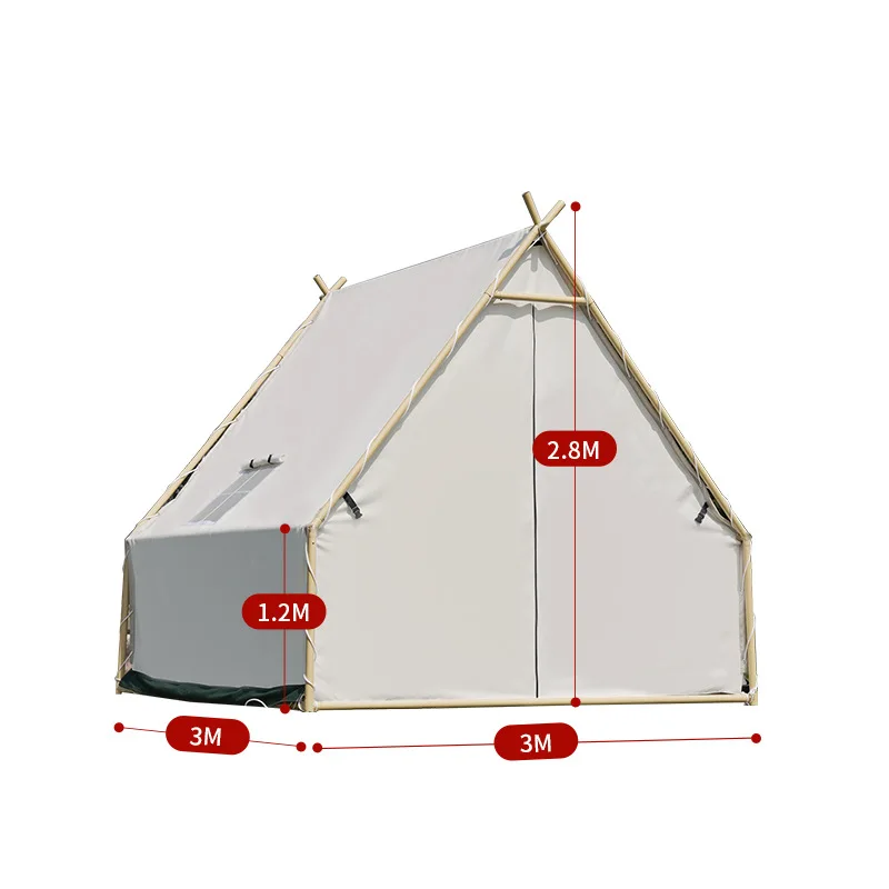 Hot items in the store celebrity triangle tent custom canopy star hot pot catering barbecue rooftop bed and breakfast rain-p