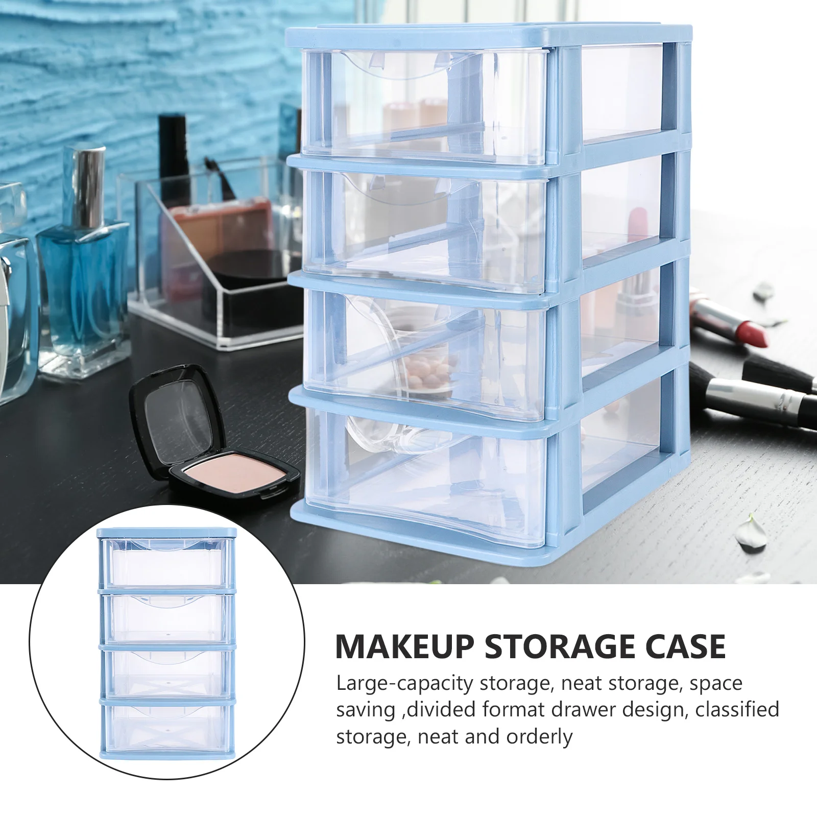 Storage Bag Shelf Box Office Boxes Drawer Plastic Pp Drawers Sundries Container