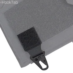 Gancho táctico VULPO multifuncional para colgar guantes, hebilla de bucle para chaleco de caza, herramienta pequeña para colgar llaves