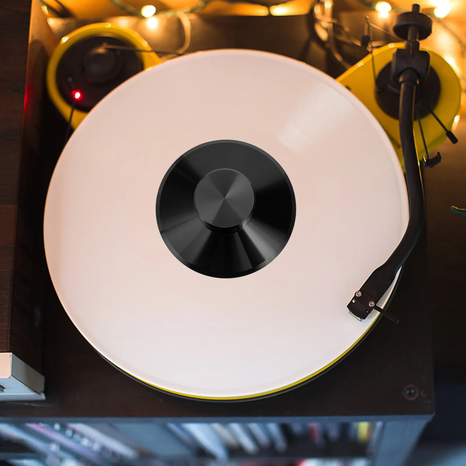 

Профессиональный стабилизатор для виниловых пластинок из алюминиевого сплава, антирезонансный усилитель качества звука для проигрывателей