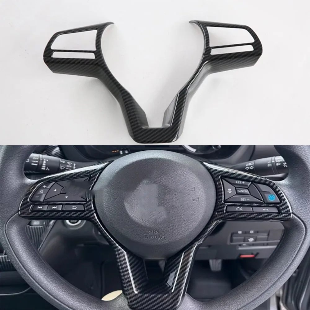 

Декоративная накладка на руль автомобиля, наклейки из АБС-пластика для Nissan Roox 2021, аксессуары для интерьера