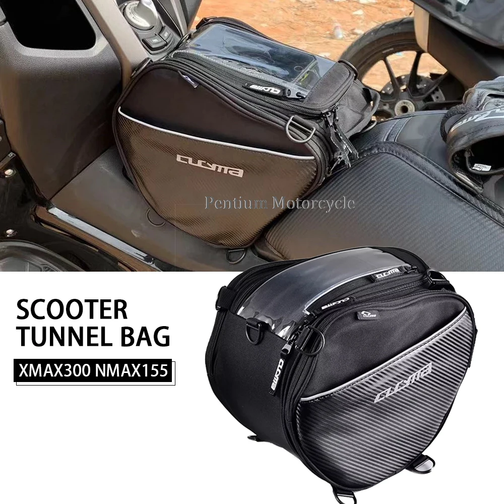 

Motorcycle Scooter Tunnel Seat Bag For YAMAHA XMAX300 NMAX155 XMAX NMAX 155 N-MAX X-MAX 300 Motorbike Tank Saddle Bags