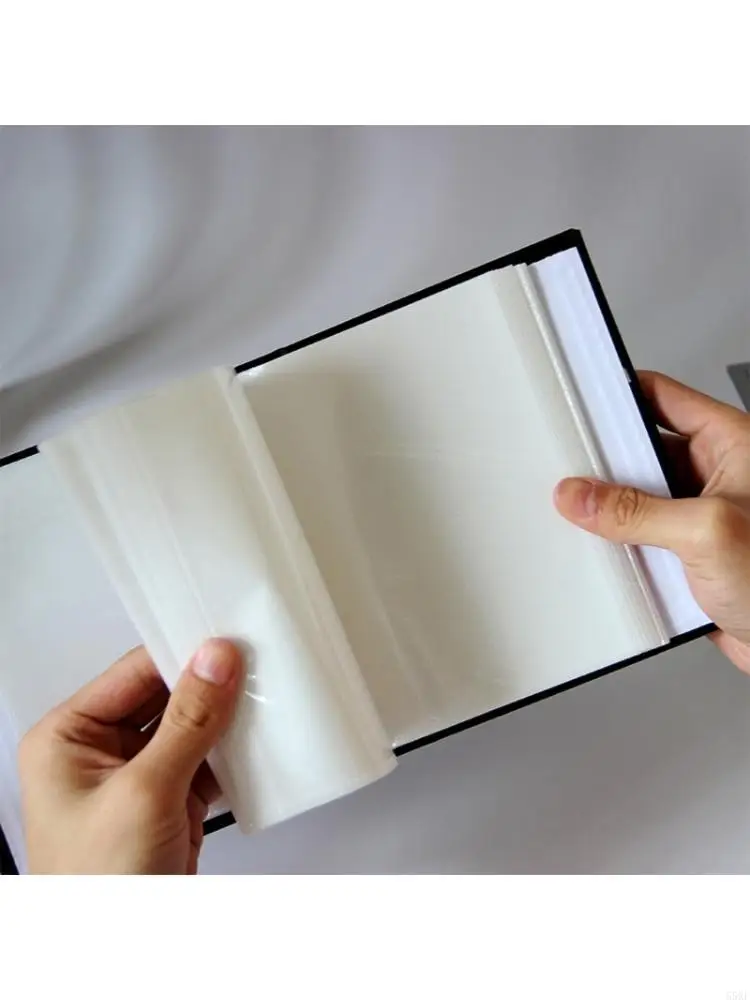 Small Photo Album 4x6 Picture Album Linen Cover Mini Photo Book,50 Page Holds 100 Pictures for Anniversaries Vacations 55KF