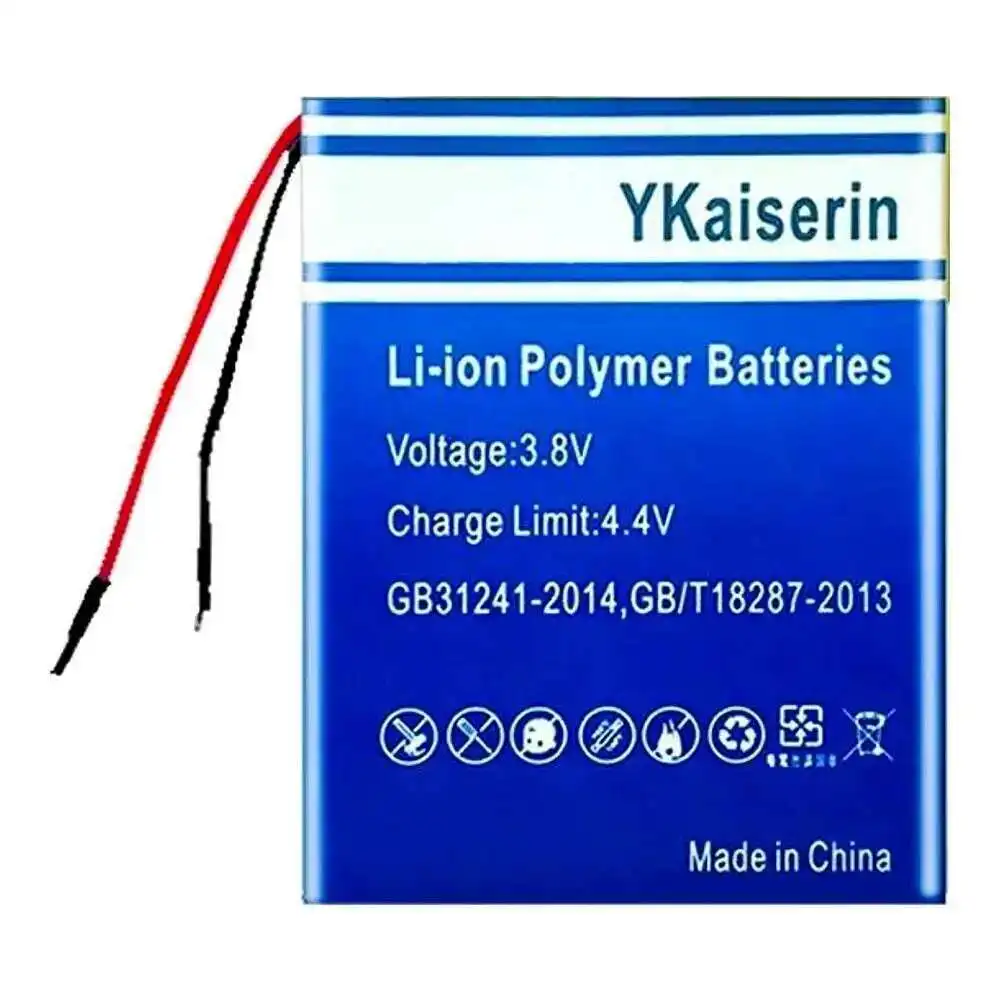 

2300Mah For Led Lights Power Bank Recorder Gps Psp Pda Bluetooth Headset 306070 2 Cables Battery Long Lasting