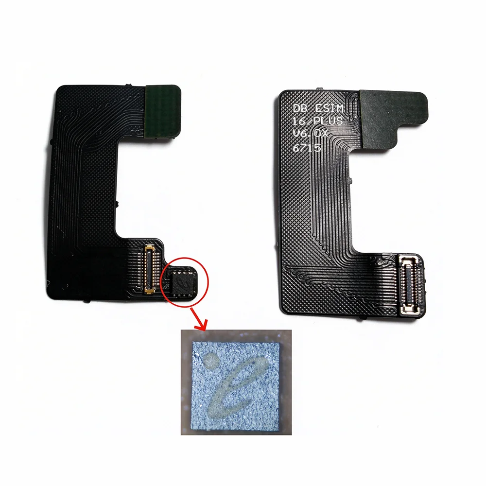 DB IC eSIM Only Solution Mep Flex Cable For iPhone 15 16 Plus 17 Pro Max No CNC No Physical SIM Keep Ori ESIM Support IOS27