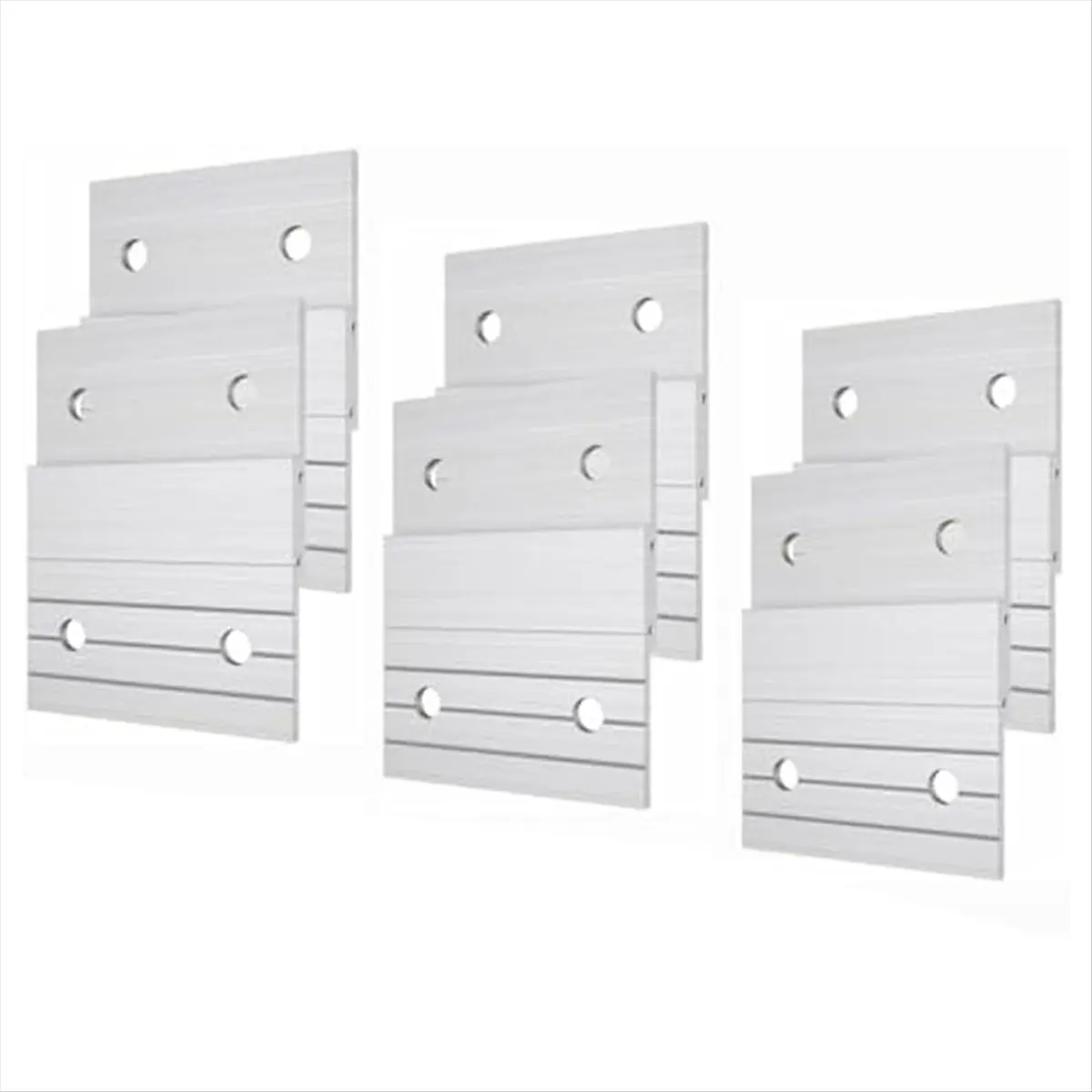 A50U 6Pairs Z Clips French Cleat Picture Hanger Aluminum French Cleat Hanger Picture Hangers Wall Mounting Mirror Hanging