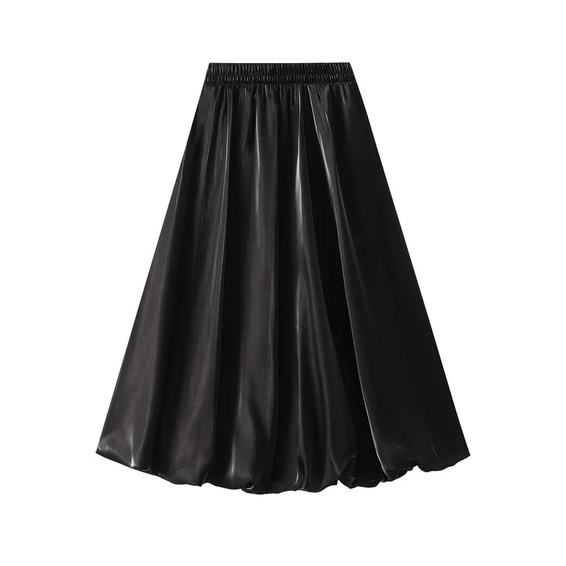 Paarse Rok Vrouwen Elegante Mode A-Lijn Tule Rok Voor Vrouwen Herfst Winter Zoete Midi Lange Rok Vrouwelijke Mesh Party Tutu Rok