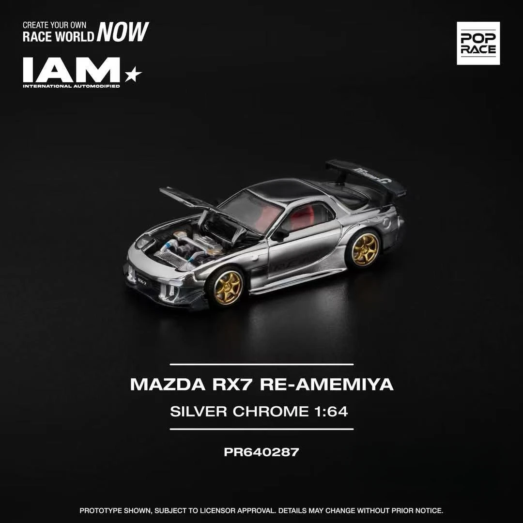 1:64,a limited collection for the POP exhibition, an alloy die