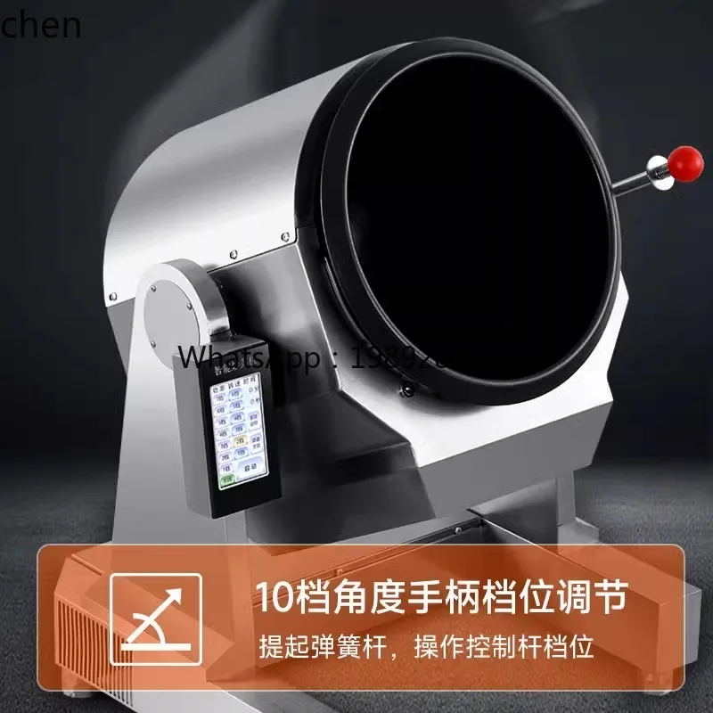 commercial cooking machine automatic intelligent cooking robot takeaway roller fried noodles fried rice machine