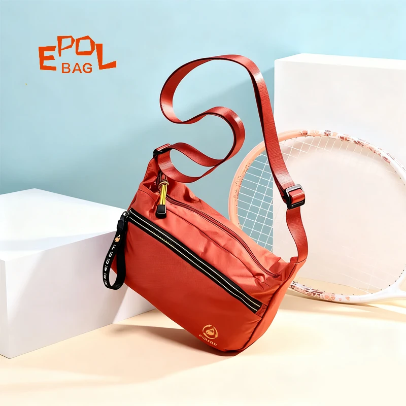 

EPOL Нейлоновые легкие сумки через плечо, дорожная сумка на плечо, женская трендовая водонепроницаемая женская модная сумка большой вместимости 2930-12