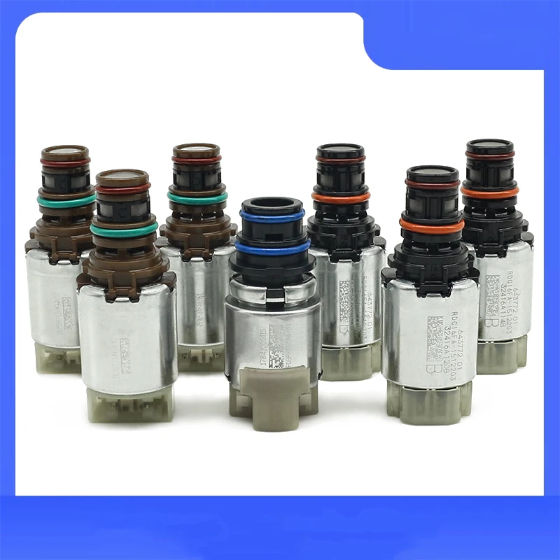 Brand New 6F35 6F15 Transmission Solenoid Kit 7PCS/SET For Ford Escape Fusion Mazda Tribute Mercury Mariner Milan Car Parts