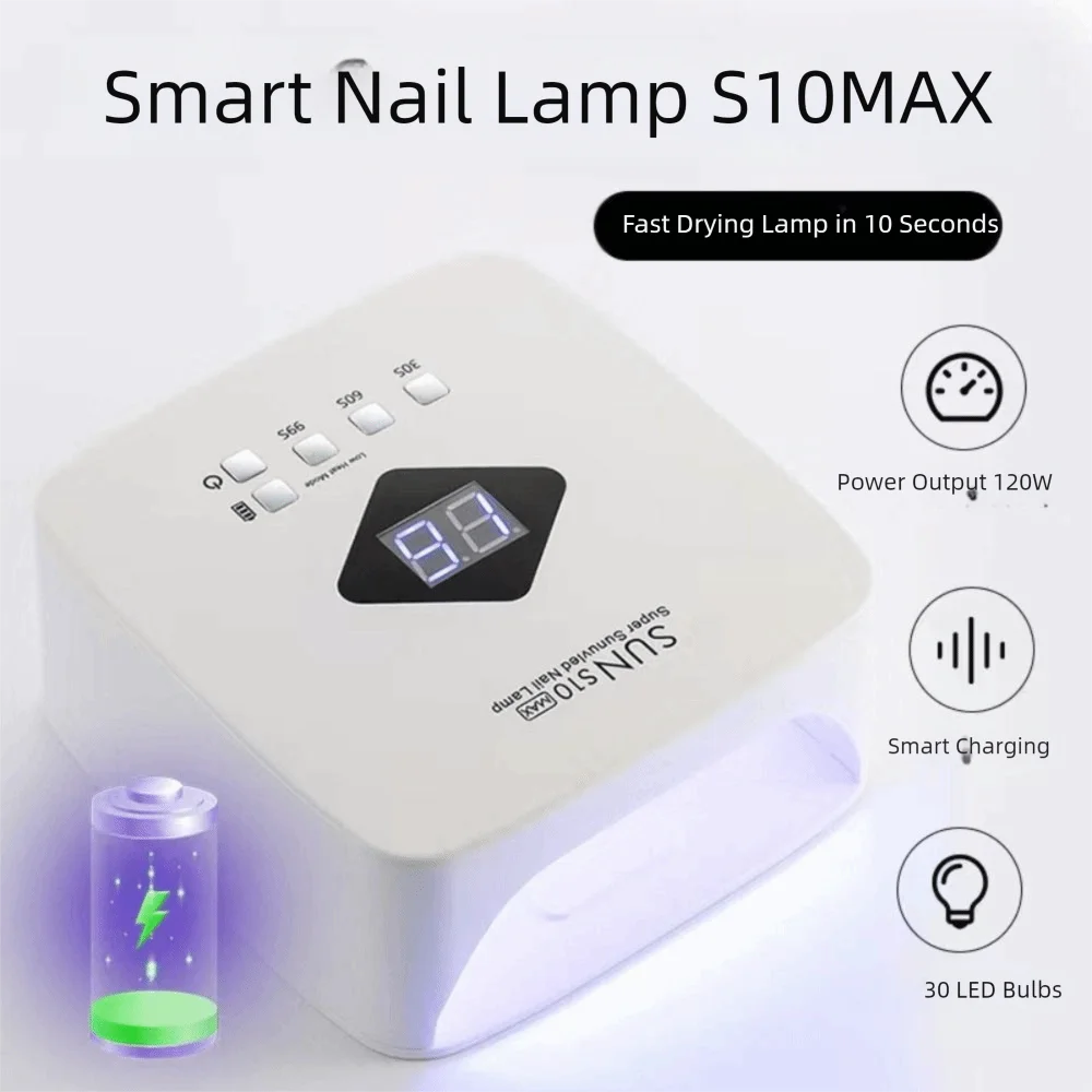Automatic Sensor Nail Dryer Removable Bottom Cordless Design UV Led Lamp US Plug 3 Timer Setting Gel Polish Drying Lamp