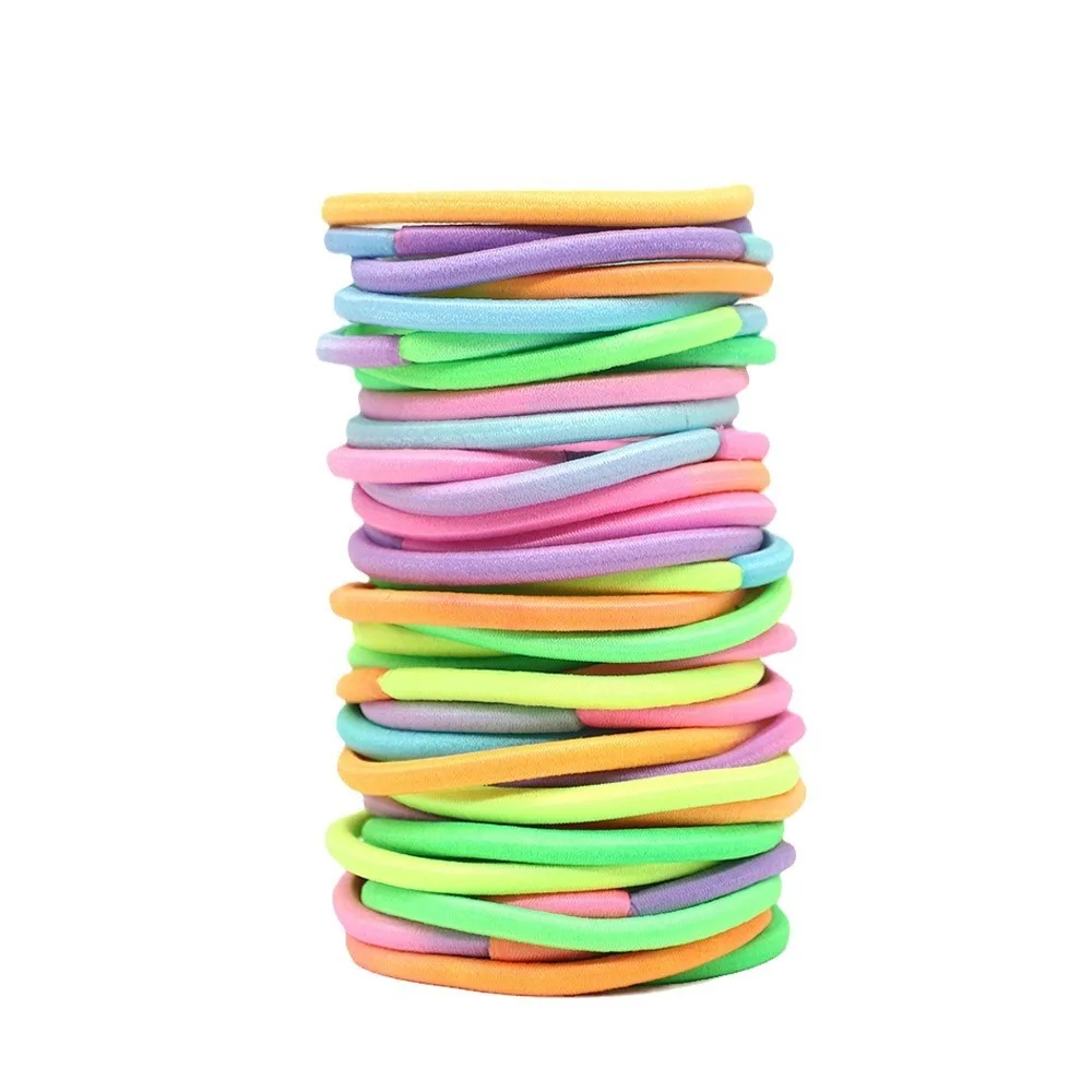 Nylon Elastic Headbands Durable Painless Hair Rope Hairbands Gorgeous High elasticity Hair Ring For Long-Lasting Weaving