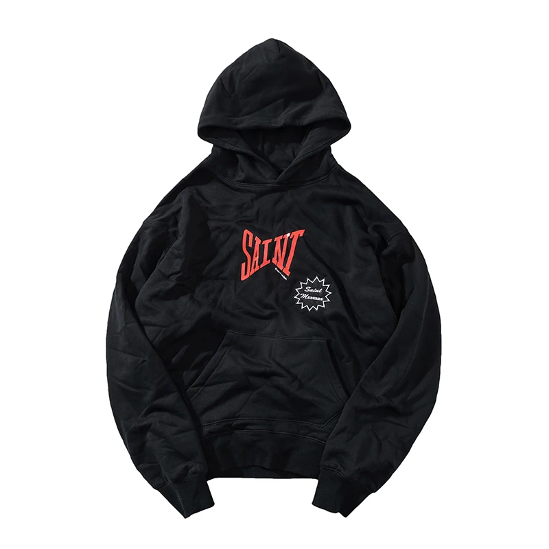 

2025 Newest Casual Fashion Saint Hoodies Men's And Women's Cotton Keep Warm American Style Pullover Sweatshirts