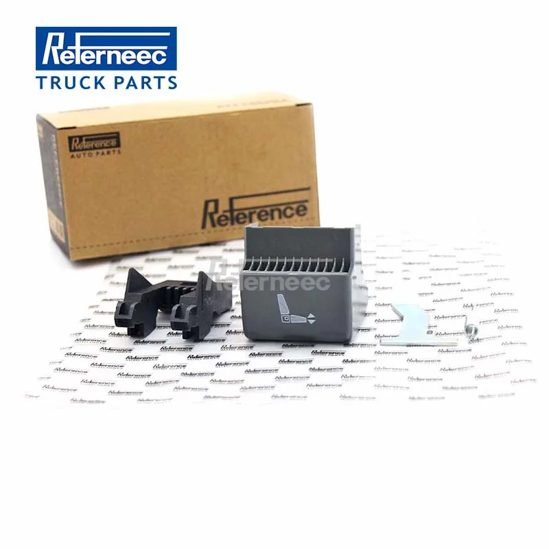 

REFERNEEC Seat Button ISRI 928462-43 A0019193360 0019193360 Seat Adjustment Handle Right for MB Trucks for Renaultt Repair Kit