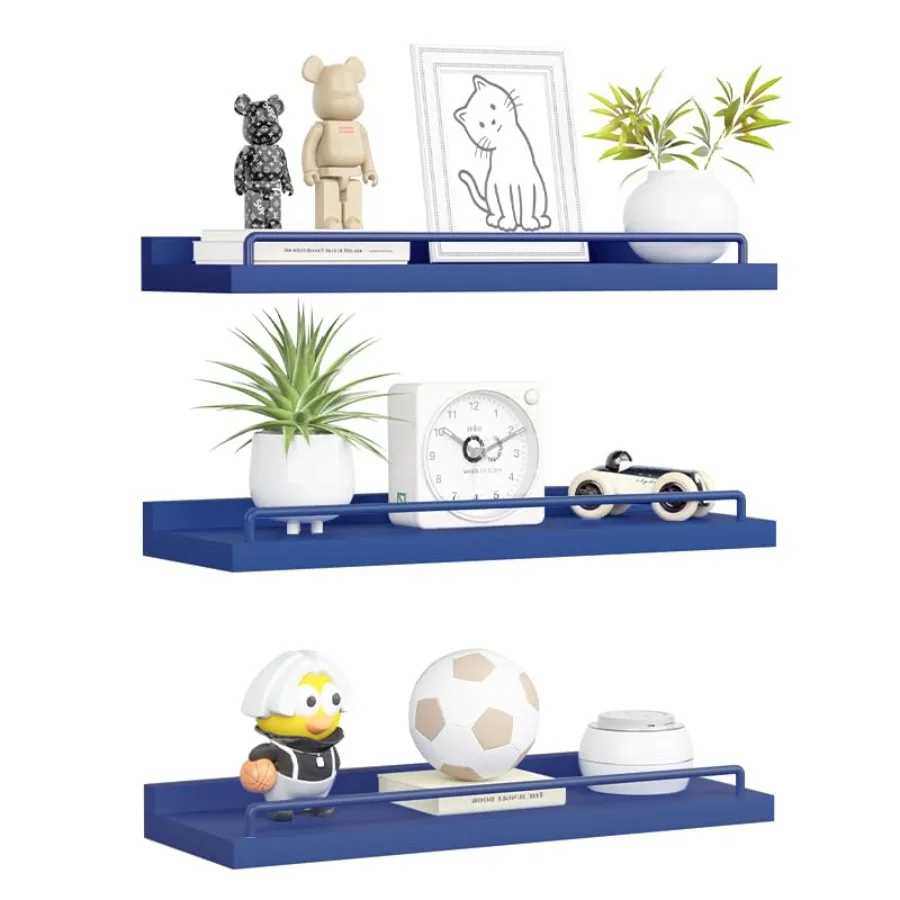 

Floating Shees, Bathroom Decor Shees Over Toilet, Farmhouse Wall Shees for Living Room, Bedroom, Picture Frames, Plants, Kitche