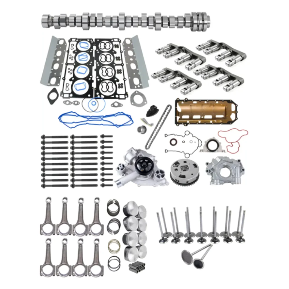 Overhaul Rebuild Camshaft Hemi Lifte Head Gasket Bolts Set For Chrysler 300 Dodge Charger Jeep 5.7L NON-MDS V8 GAS OHV 09-2021