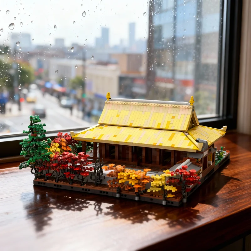 

Набор для сборки модели храма Дзэн (4286 деталей) – креативный подарок, декор для дома и офиса, игрушка для взрослых и детей, премиум-класс