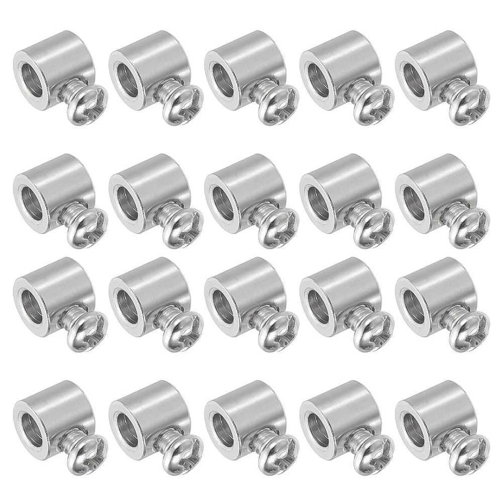 Carbon Steel Screws Cable Clamps Compact Clip Size Comprehensive Project Set Multiple Clip Styles For Rigging Applications