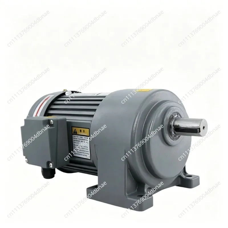 380V Gear Reduction Motor Inverter Speed Control Horizontal Mount 200W To 1500W Industrial AC Motor