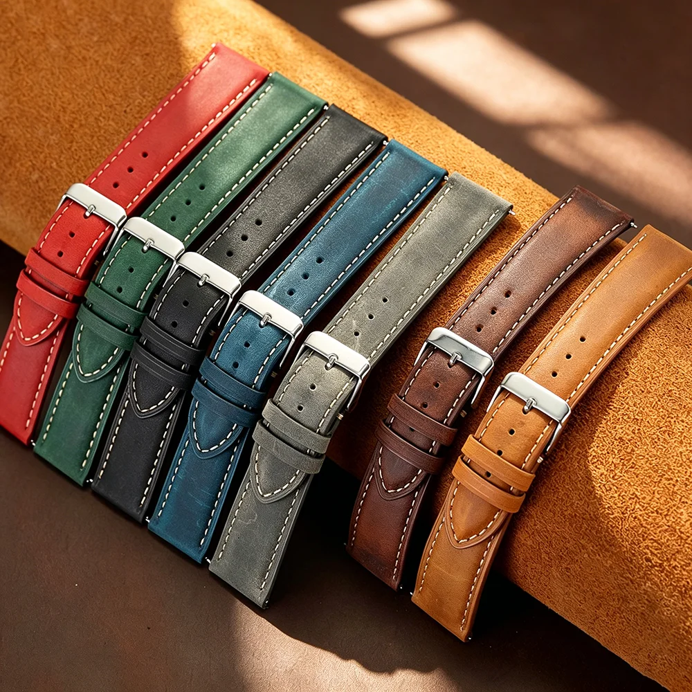 Quick Release Watch Strap Univ - Leather Strap Quick Release 评论和价格