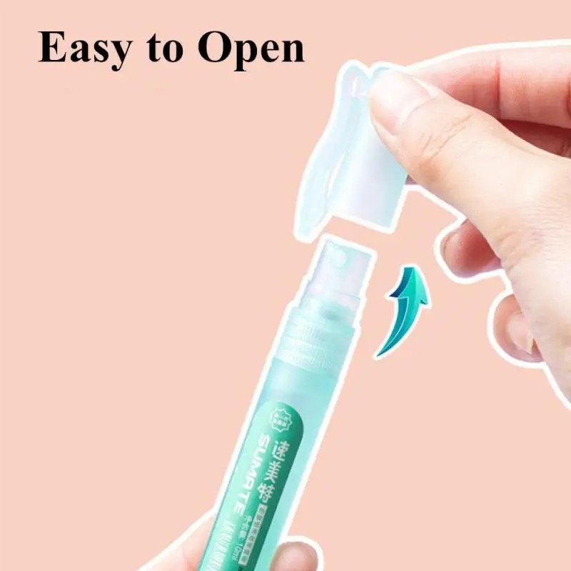 بخاخ سوائل تصحيح وقائي ، قلم تشفير بدون أثر ، سهل الاستخدام ، طلاء بدون أثر ، 10 من 50