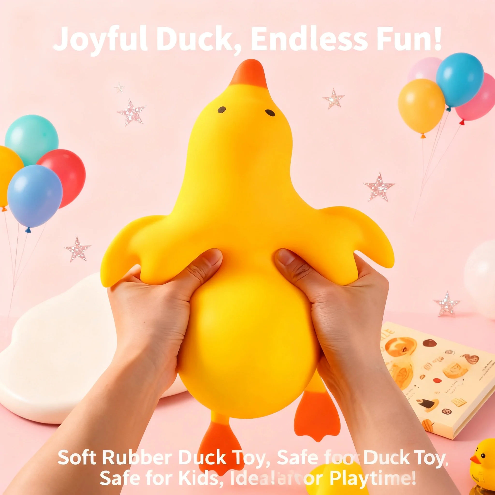 

Stretch Cute Squishy Antistress Duck Goose Fidget Toys Decompression Animals Best Gift for Kids Adults Vent Friends