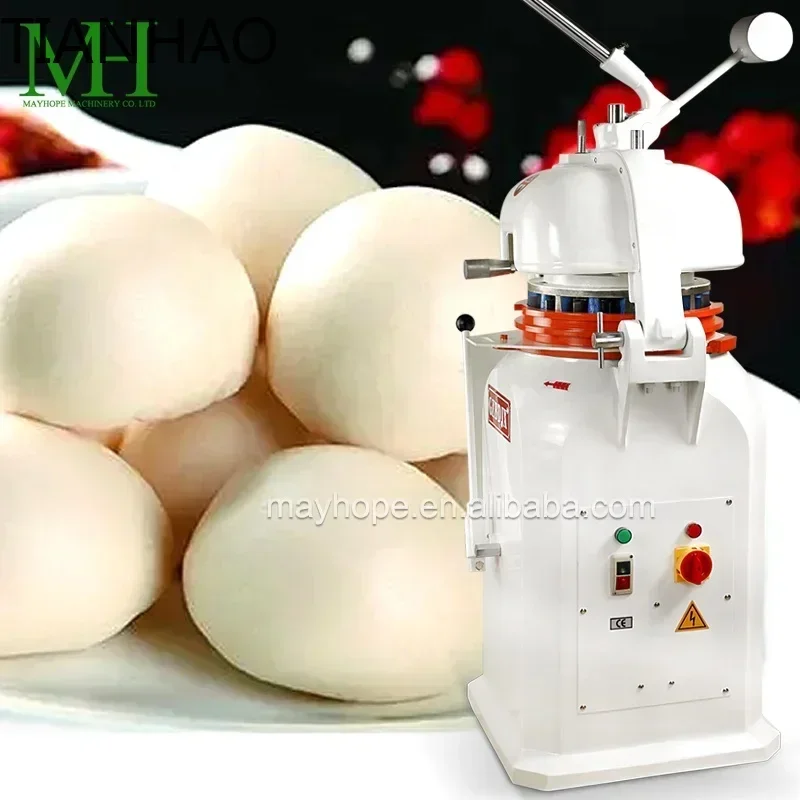 Commercial  Pizza Automatic Dough Divider Rounder Semi-Automatic Round Steamed Bun Making Machine