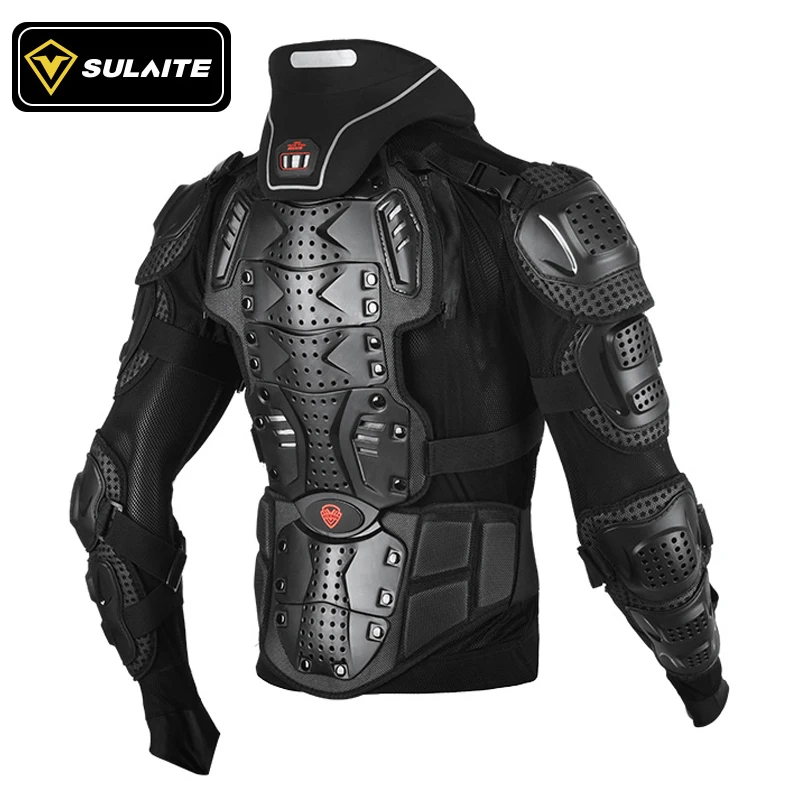 SULAITE Motorcycle Jackets Turtle Men's Full Body Armor Protection