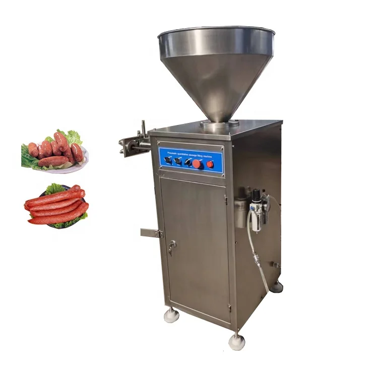 

Large Capacity Pneumatic Sausage Filling Machine Meat Products Making Sausage Filling Twisting Machine