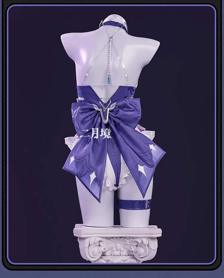 Disfraz de cosplay sexy de Vivian de Zenless Zone Zero para mujer/niña, para fiesta de Halloween o carnaval, que incluye peluca, zapatos, traje de baño, accesorios para la cabeza y accesorios para la piel, con orejas