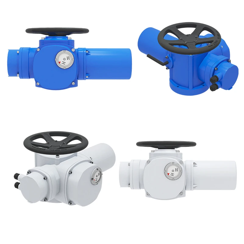 DZW Multi Turn On-off Type Electric Motorized Actuator 18/24/36rpm Speed 1/3 Phase 50Hz in  Industry Rotary Actuator