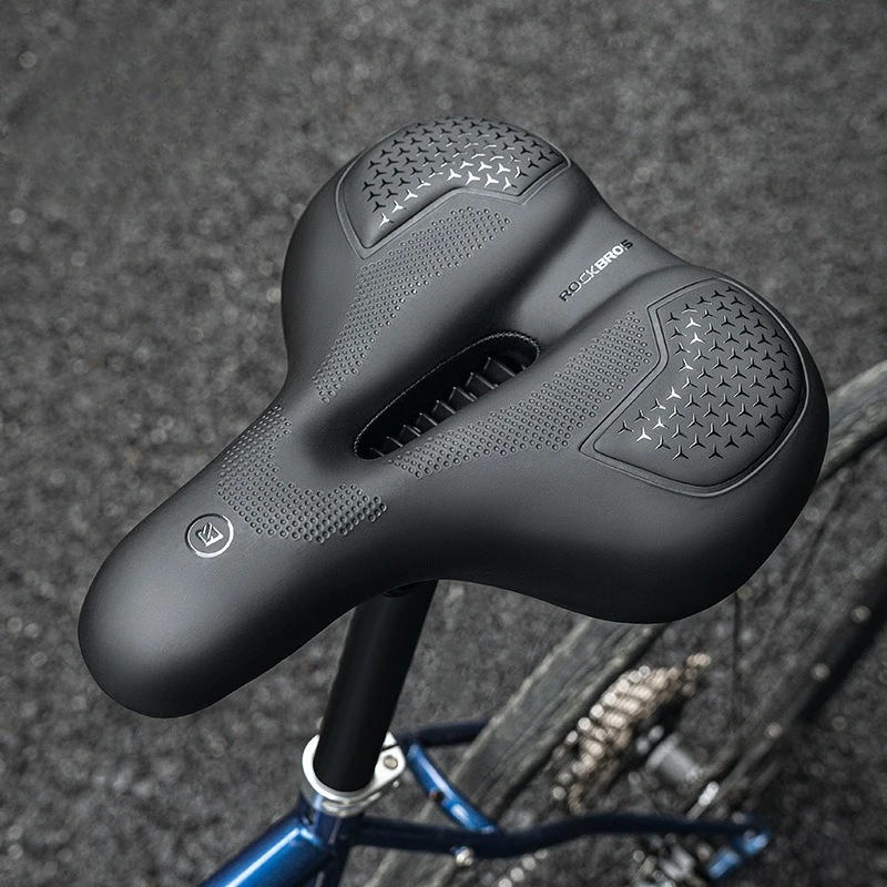 

Bicycle Seat Cushion, Comfortable Mountain Bike Road Seat, Shock Absorption and Thickened Bicycle Riding Accessories