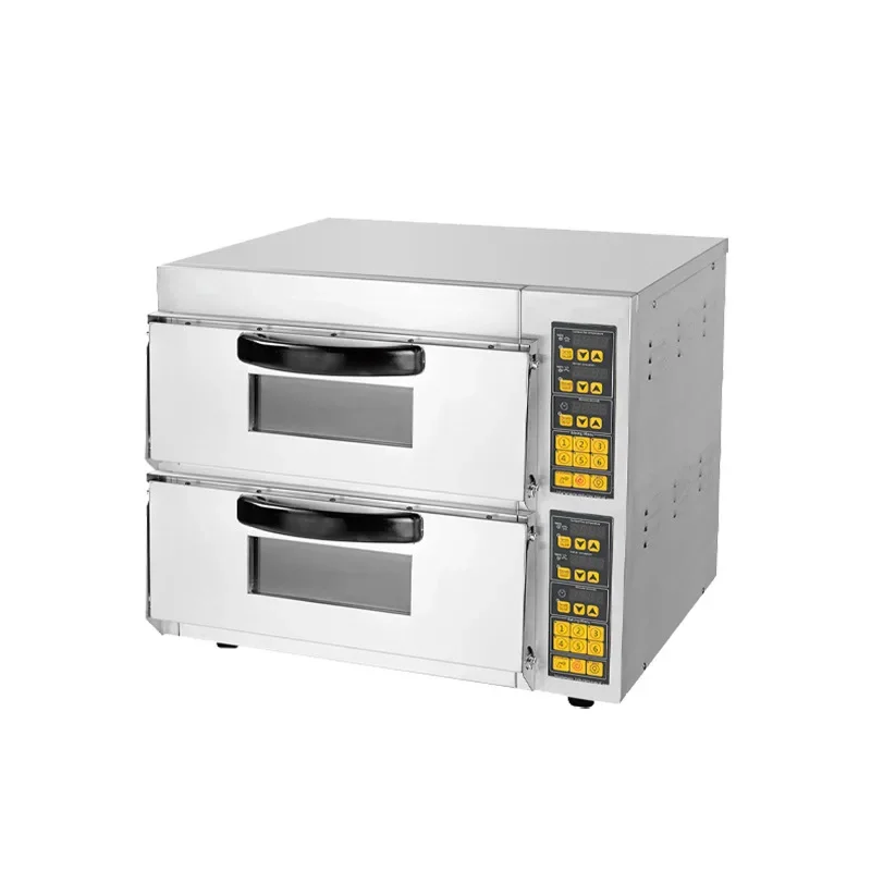 Household Single Layer Pizza Oven Commercial Double Layer Electric Pizza Oven Food Baking Equipment Gas Bread
