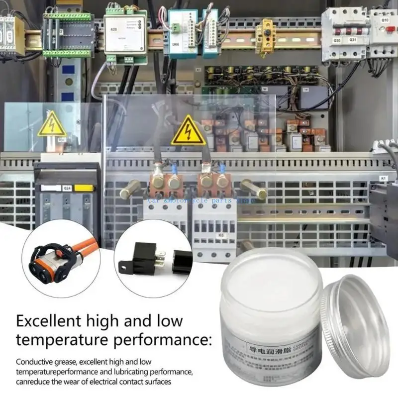 Y9UC 100G niet -corrosieve formule Multiuste elektrisch vet verbetert geleidbaarheid voor Automotive Sockets Home Appliance