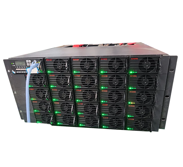 SNMP Impow 48V 125V 5U E48200 DC نظام المعدل 100A 150A جزءا لا يتجزأ من إمدادات الطاقة الاتصالات 19 بوصة 17 الرف