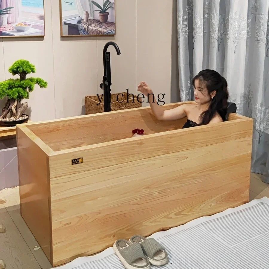 B24- Original Juniper Bathtub Bath Wooden Bucket Bath Bucket Bath Tub Bathtub Adult Household
