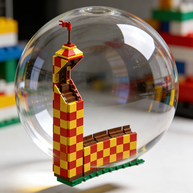 

555pcs MOC Modular Streetscape Quiddltch Pitch Harry Model Building Toy Blocks Architecture Christmas Gifts Creative Idea