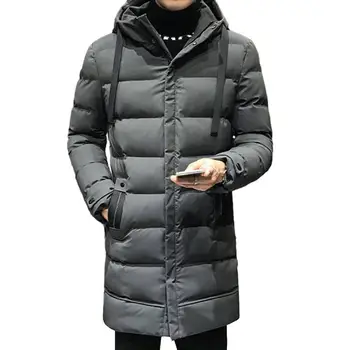 2025 Winter Parkas Men Warm Thick Windproof Jacket Men Quality Hooded Cotton Padded Coat Men Fashion Waterproof Outwear